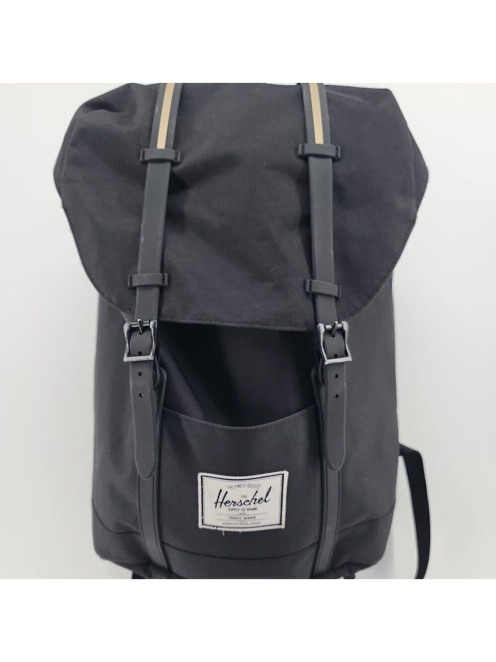 Herschel Little America Backpack Black Laptop Travel School Bag